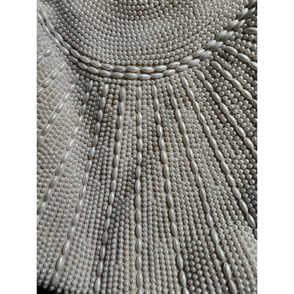 Vintage Beaded Handbag Purse Evening Bag Made In Hong Kong. Gold Tone Closure - Picture 2 of 14